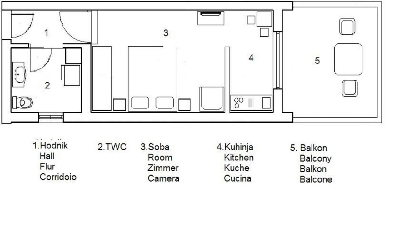 Apartments Dejana Štinjan Kültér fotó